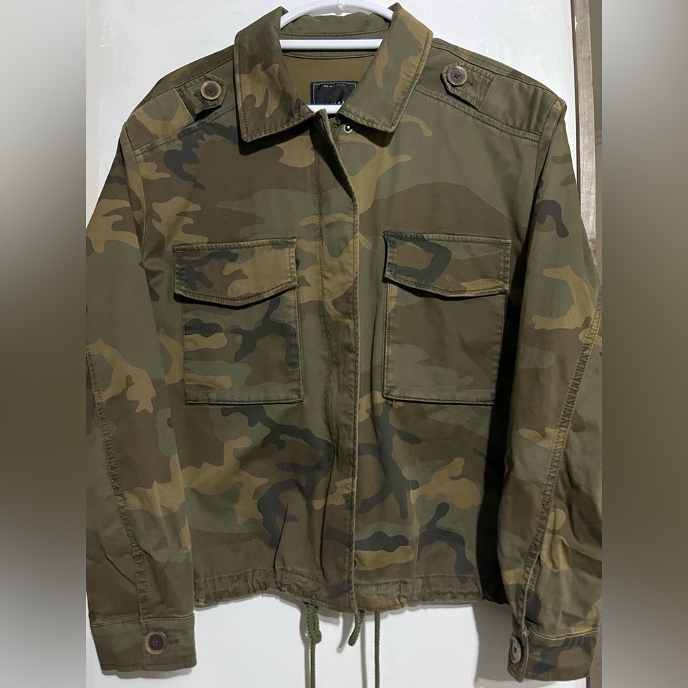 Anthropologie Sanctuary Cameo Utility Jacket